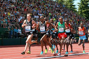 Galen Rupp and Mo Farah