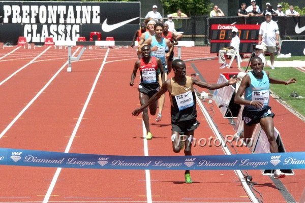 Kemboi Would Get DQd for Pushing Kipruto