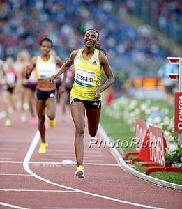 Aregawi Was Too Good For Dibaba and Simpson the Last Lap