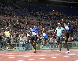 Gatlin Beats Bolt