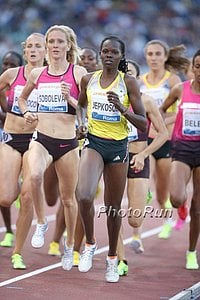Helly Jepkosgei With a Really Bad Job Of Rabbiting