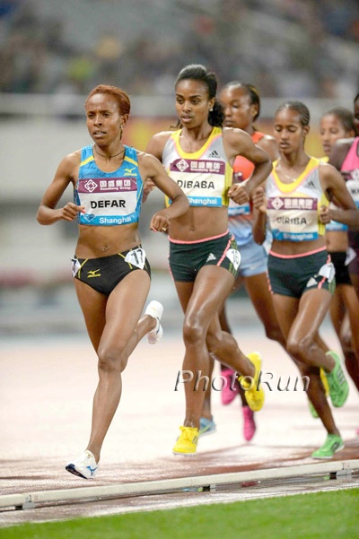 Defar Ahead of Dibaba