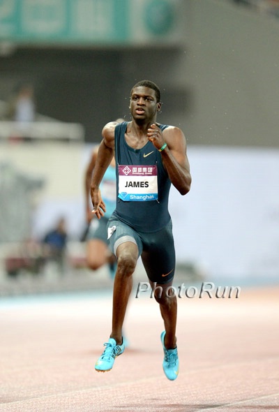 Kirani James With a 44.02 Win