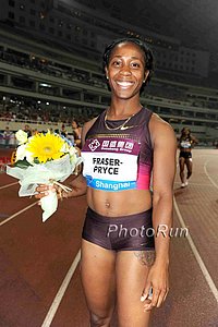 Shelly Ann Fraser Pryce Won the 100m