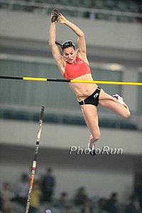 Isinbayeva With the WIn