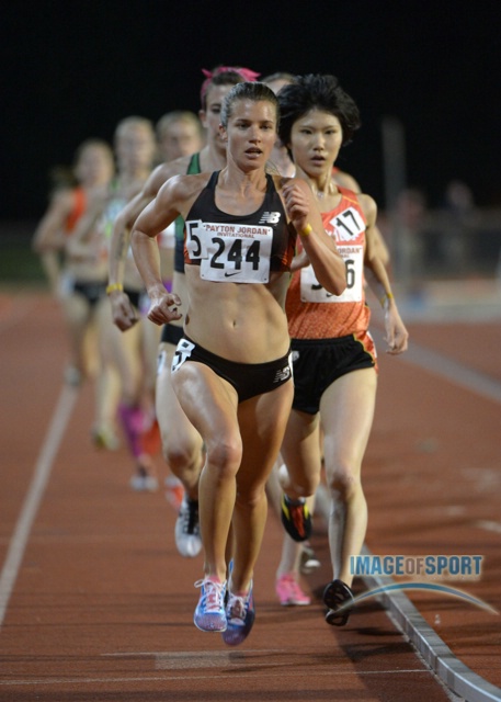 Kim Conley Leads 5000m