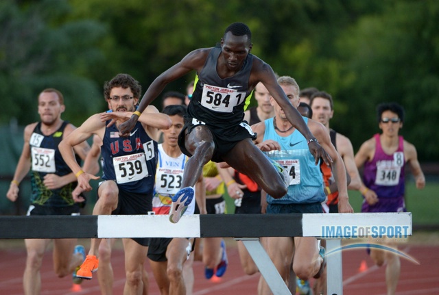Haron Lagat in Steeple