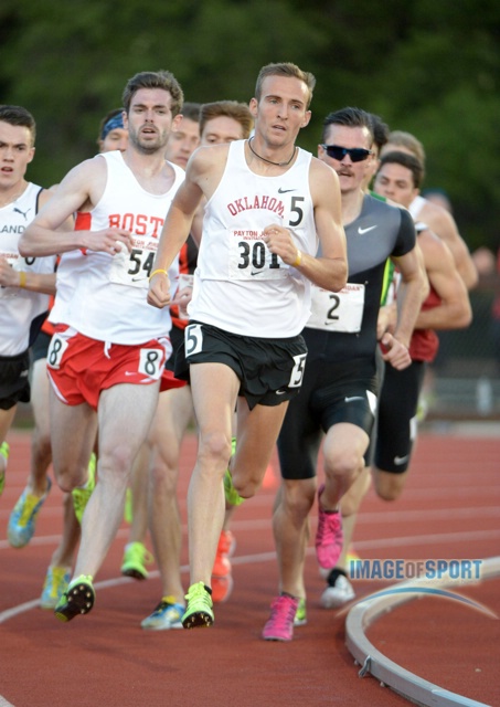 Riley Masters 2nd in 1500m 3:38.79