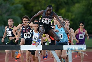 Haron Lagat in Steeple