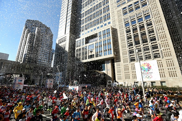 The Start 2013 Tokyo Marathon