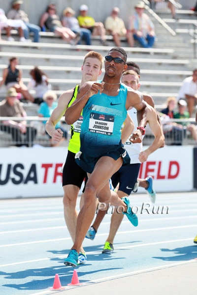 Brandon Johnson Controlled His Heat