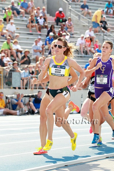 Morgan Uceny Advanced on Time