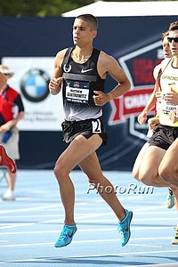 Matt Centrowitz in 1500m Round 1