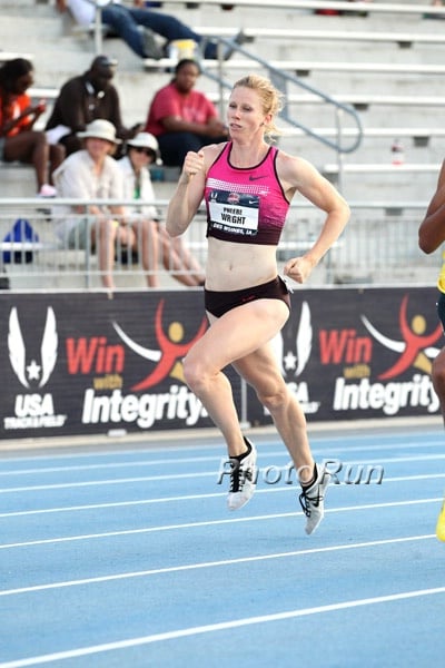 Women's 800m Semis: Phoebe Wright