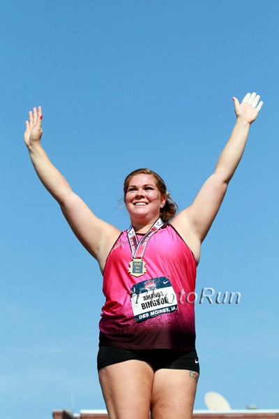 Amanda Bingson American Hammer Record Holder