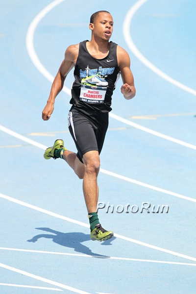 Marcus Chambers in Jr Decathlon