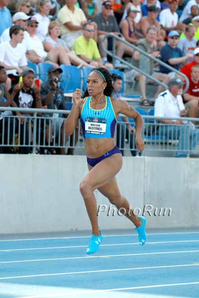 Natasha Hastings Won the 400