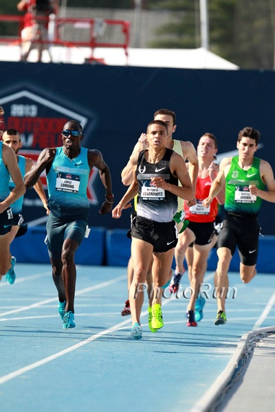 Matt Centrowitz Leads 1500