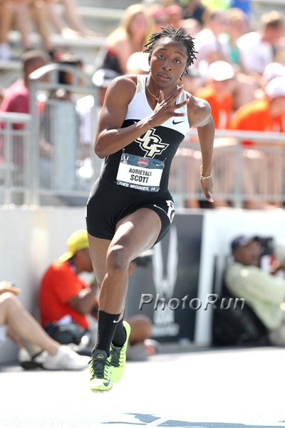 Aurieyall Scott in 200