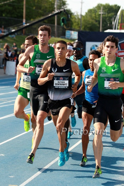 Andrew Wheating and Matt Centrowitz