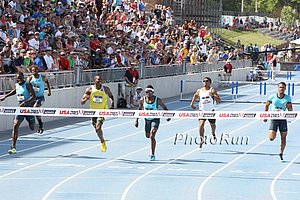 Finish Men's 400m Hurdles