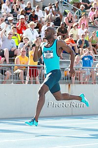 LaShawn Merritt in 400m Semis