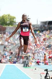Brittney Reese Fouled Out of the Long Jump (But Gets a Bye into World Champs)