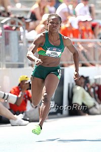 Lauryn Williams in Her Final Race