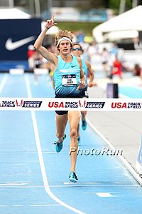 Jager Celebrates His Steeple Win