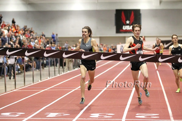 Will Leer in Men's Mile