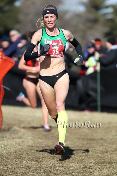 Shalane Flanagan Pulled Away from Olympian Conley