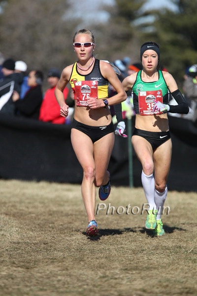 Neely Spence and Emily Infield