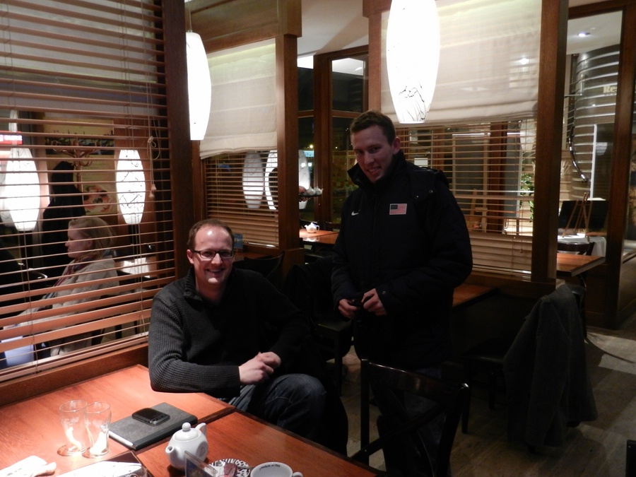 Ryan Vail Wearing the Team USA Winter Parka