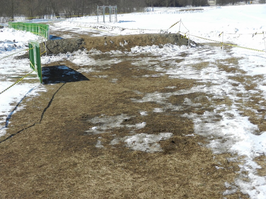 Course Was Looking Better Saturday than Sunday