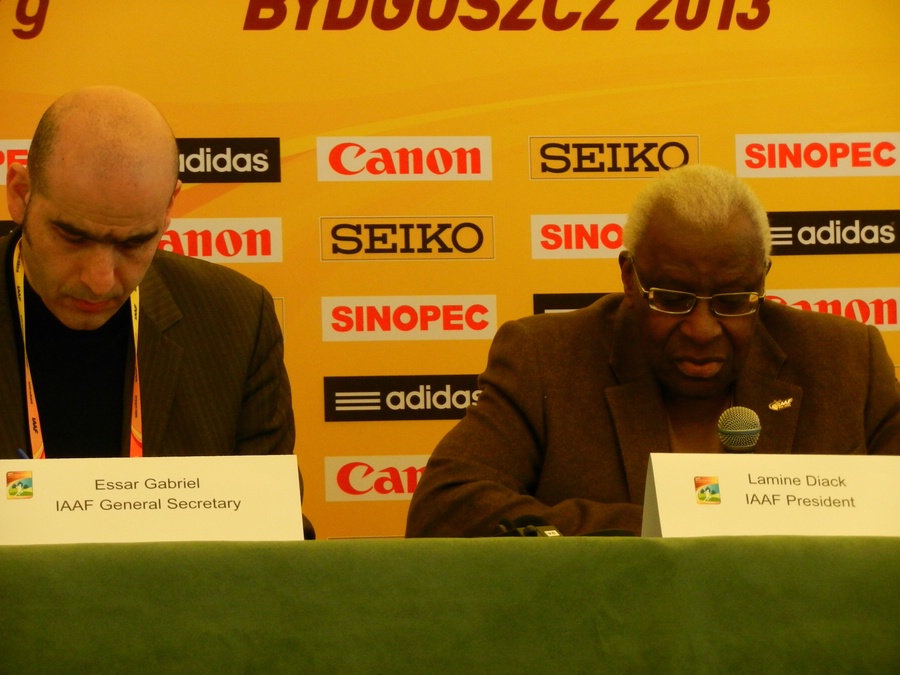 IAAF Head Lamine Diack