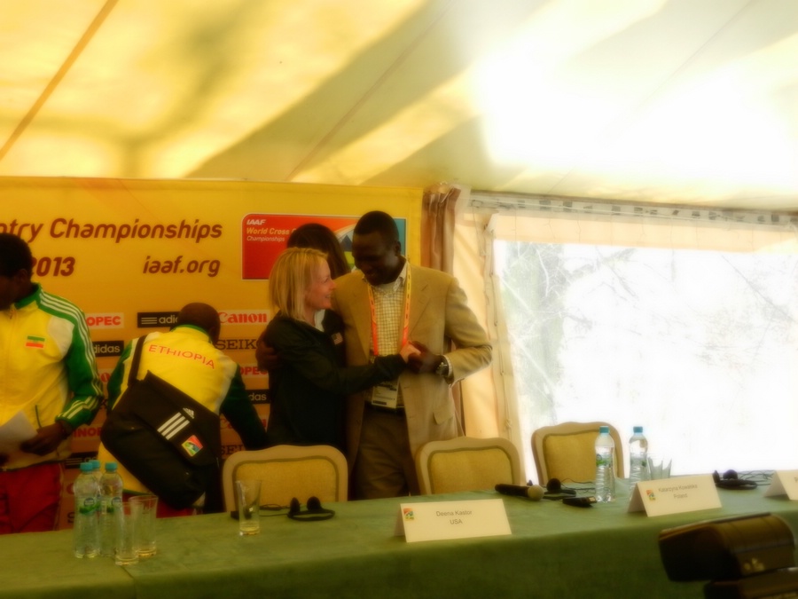Deena and Paul Tergat