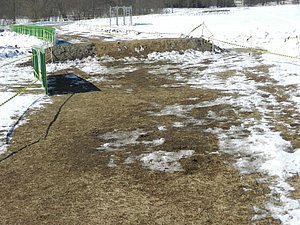 Course Was Looking Better Saturday than Sunday
