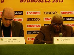 IAAF Head Lamine Diack