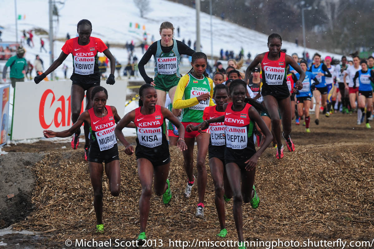 Kenyan Women Dominating Early
