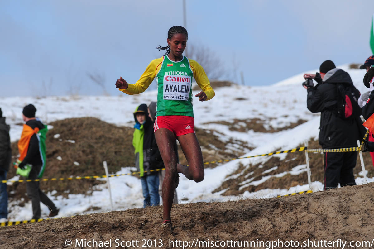Hiwot Ayalew Opened a Big Lead