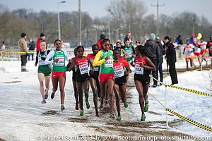 Hiwot Ayalew of Ethiopia and Lead Pack