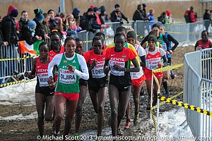 Belaynesh Oljira of Ethiopia Leads