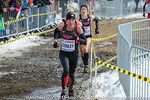 Kim Conley in the Mudd