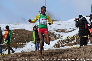 Hiwot Ayalew Opened a Big Lead