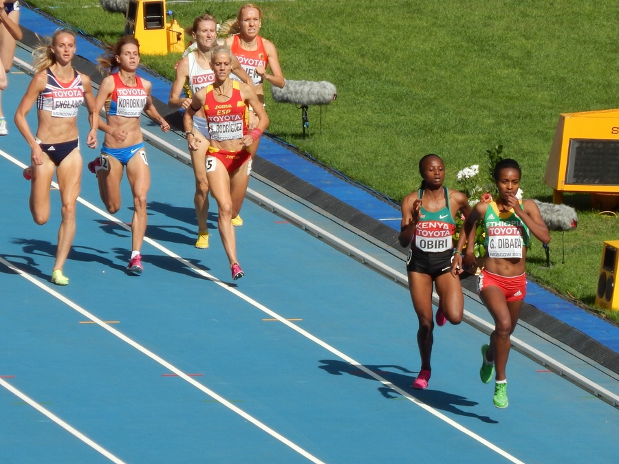 Dibaba and Obiri Got Into a Pissing Match