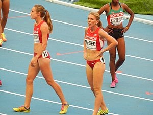 Jenny Simpson and Cory McGee