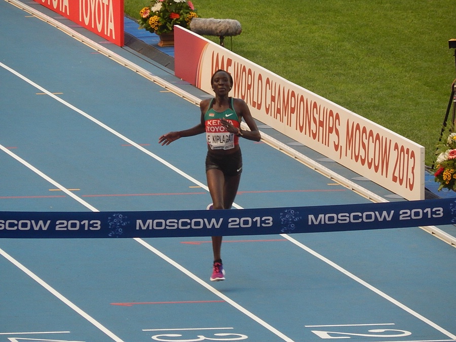 Edna Kiplagat Repeats as World Champion