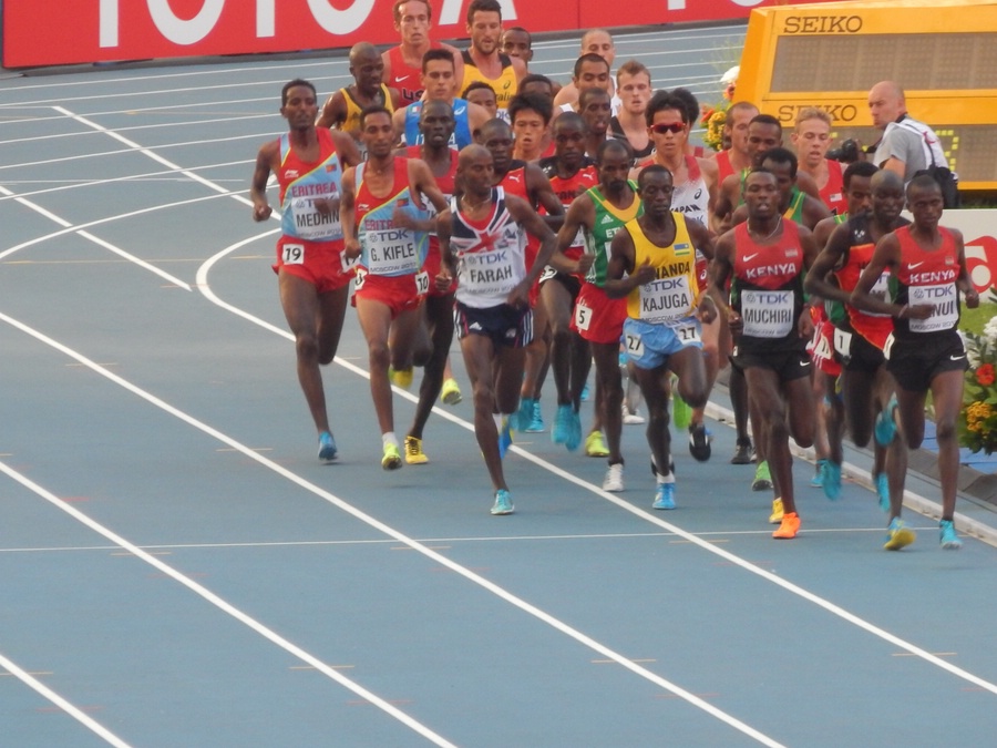 Mo Farah Moves Up
