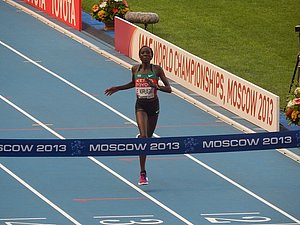Edna Kiplagat Repeats as World Champion