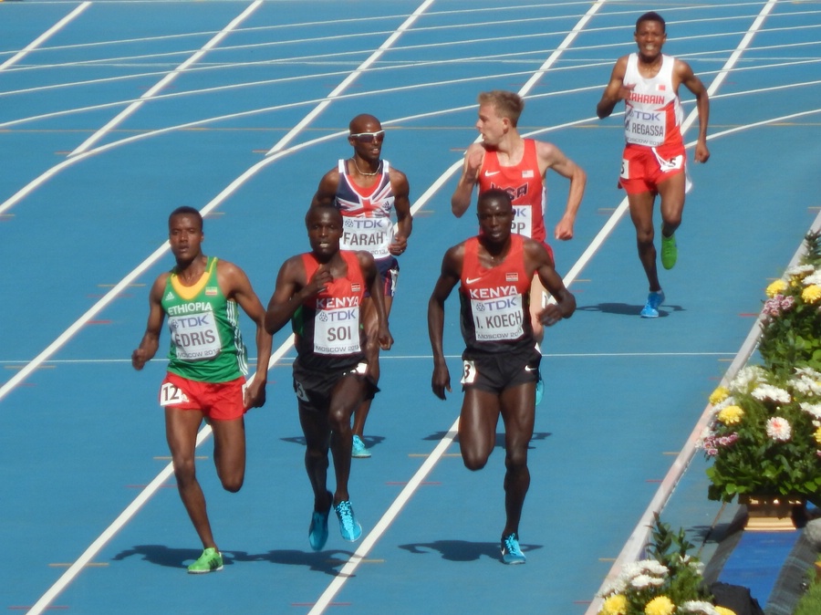 Finishing Straight